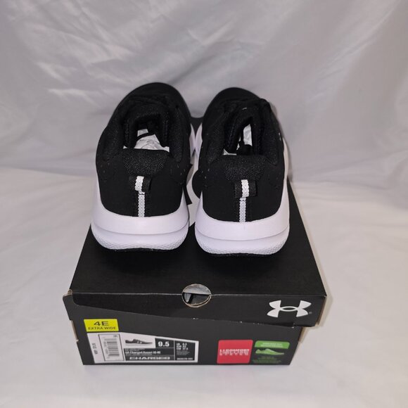 Under Armour UA Charged Assert 10 Wide (4E) in Black, Men's Size 9.5, New in Box - Picture 5 of 7